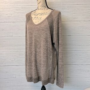 Doe & Rae V-Neck Lightweight Sweater